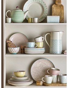 Set di 3 piatti da dessert in gres, ø 16 cm Patrizia - Bloomingville