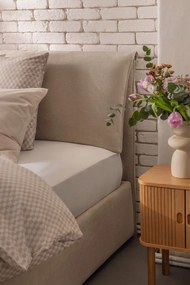 Vaso in gres crema (altezza 26,5 cm) - House Nordic