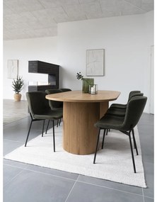Tavolo da pranzo effetto pioppo 100x210 cm Boavista - House Nordic