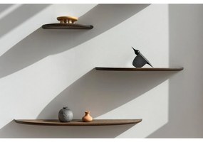 Scaffale in rovere marrone 70 cm Mu - Gazzda