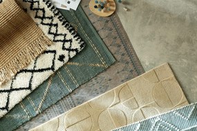 Tappeto in lana di colore naturale 160x230 cm Gigi - Flair Rugs