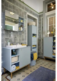 Cesta per il bucato verde chiaro in tessuto 67 l Tom Tailor – Wenko