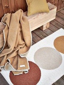 Tappeto da interno/esterno giallo ocra/color crema 70x140 cm Otto Harvest – Pappelina