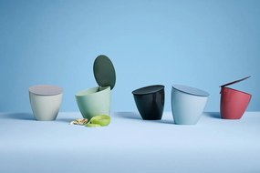 Contenitore per rifiuti compostabili nero da 2,2 l Nordic black - Mepal