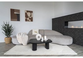 Tappeto in lana tessuta a mano color crema 200x300 cm Pune - House Nordic