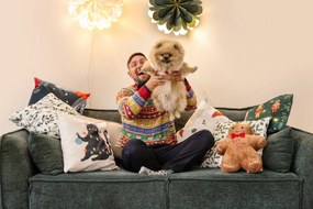 Divano verde scuro 208 cm Vanda - Mazzini Sofas