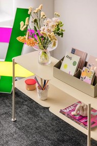 Vaso in vetro realizzato a mano (altezza 19 cm) Aino - Hübsch