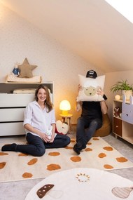 Libreria per bambini in legno massiccio pavlovnia in colore naturale 55x89,5 cm Calle - Bloomingville Mini