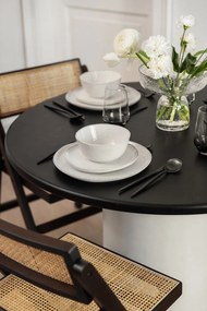 Sedia da pranzo in legno di pino nero Gunn - WOOOD