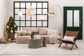 Tavolino rotondo beige ø 60 cm Sanne - WOOOD