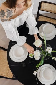 Sedia da pranzo in legno di pino nero Gunn - WOOOD