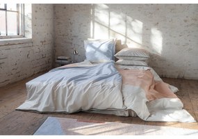 Passatoia lavabile in cotone azzurro e beige 70x150 cm Figura - Mette Ditmer Denmark