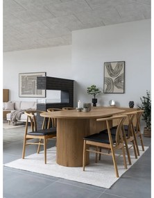 Tavolo da pranzo effetto pioppo 100x210 cm Boavista - House Nordic