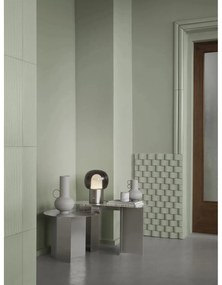 Tavolo consolle color argento opaco in acciaio inox 35x80 cm Oru – Blomus