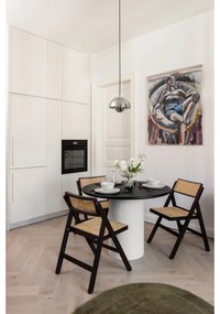 Sedia da pranzo in legno di pino nero Gunn - WOOOD