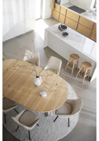 Sedie da pranzo beige in set di 2 Alison - Rowico