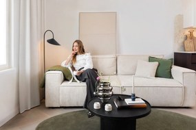 Vaso in vetro fatto a mano di colore argento (altezza 24 cm) Zorya - Bloomingville