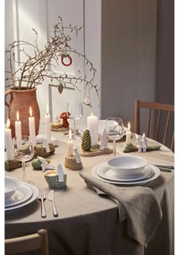 Portacandele natalizio in porcellana e gres, lunghezza 8,5 cm Christmas Tales - Kähler Design