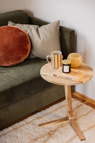 Tazza in gres giallo-bianco da 440 ml Begonia - Bloomingville