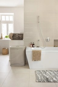 Cesta per il bucato beige in tessuto 2x45 l Tota – Joseph Joseph