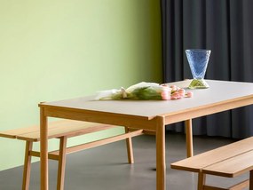 Vaso in vetro blu fatto a mano Abyss - Hübsch