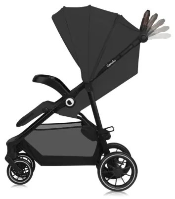 Lionelo - Passeggino EMMA ONE nero