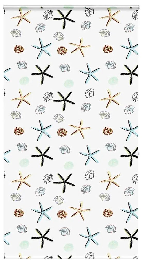 Tenda A Rullo Doccia Con Cassonetto 130x240cm Larghezza Tessuto /