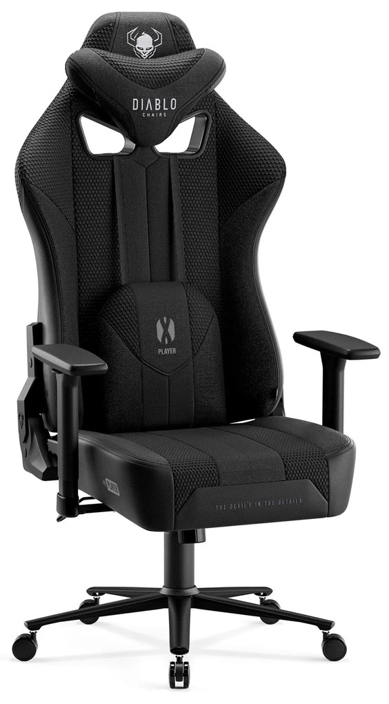 Sedia da gaming in Materiale X-Player 2.0 King Size: Nero