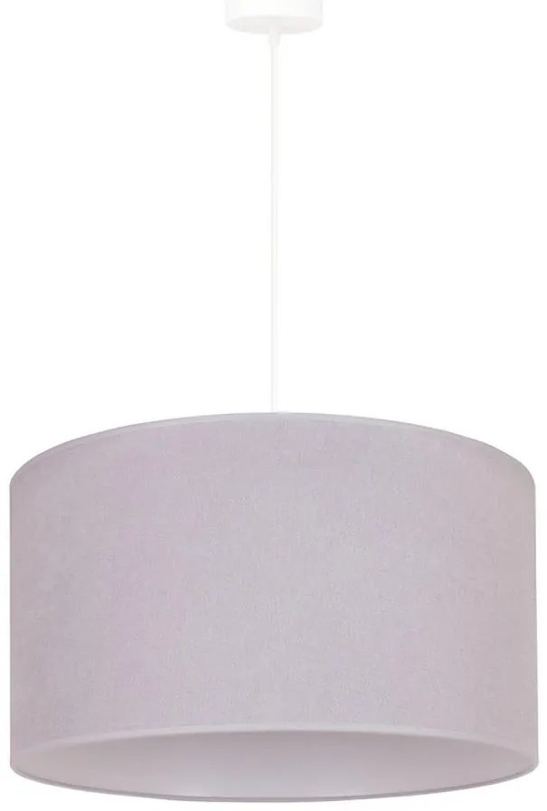 Duolla - Lampadario a sospensione con filo BRISTOL 1xE27/40W/230V diametro 45 cm grigio