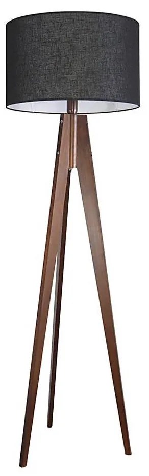 Lampada da terra TRION 1xE27/60W/230V grigio 164 cm