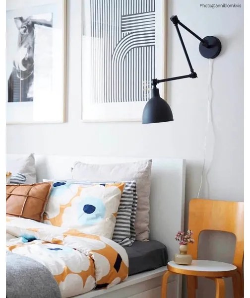 ByRydens 2827660-4000 - Applique dimmerabile BAZAR 1xE27/5W/230V nero