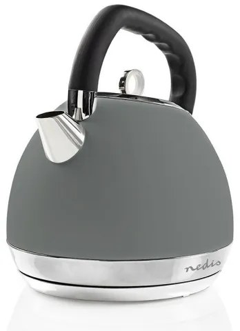Nedis KAWK520EGY − Bollitore 1,8 l 1850-2200W/230V grigio