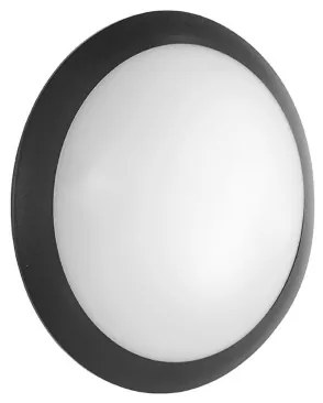 Lampada da parete per esterni grado IP65 luce E27- BASE Nero D30 cm