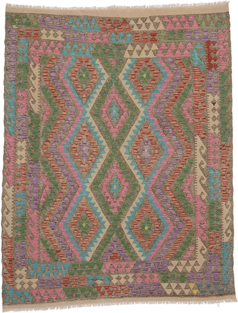 Kilim Tappeto orientale 150x190 (Pakistan) Tessuto A Mano