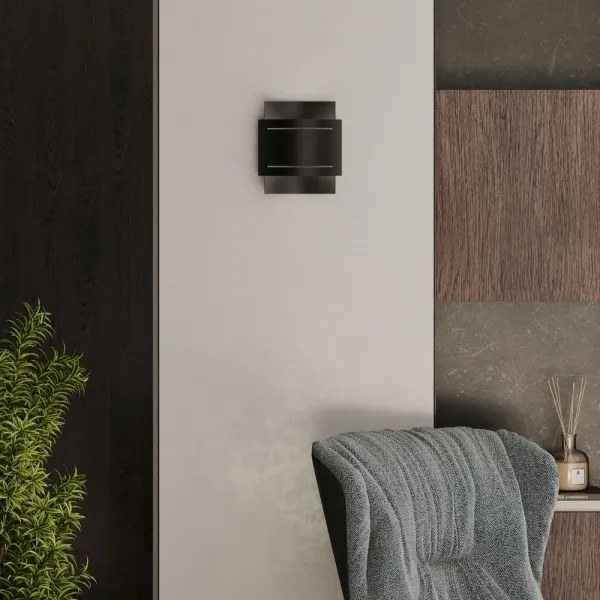 Sollux SL.0981 - Applique HESTIA 1xG9/40W/230V nera