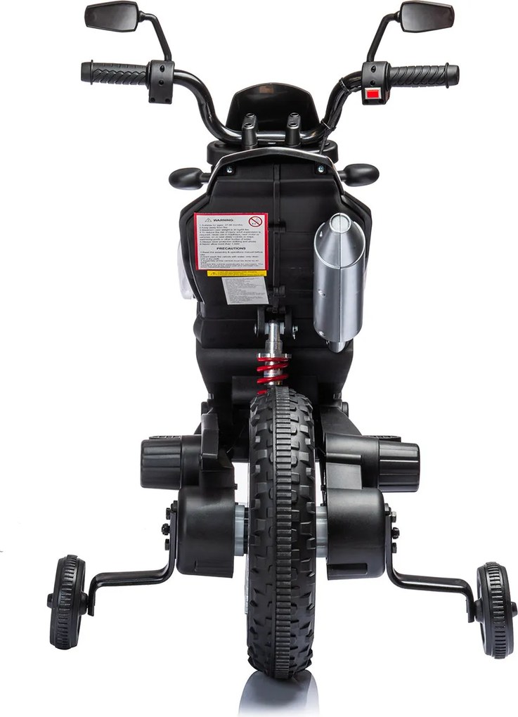 Moto Elettrica per Bambini 12V con Licenza Aprilia RX-125 Motocross Rossa...
