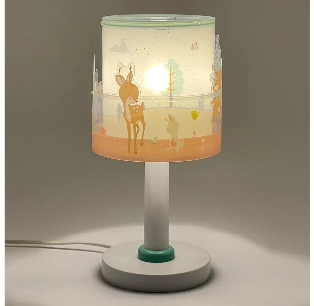 Dalber 61271 - Lampada per bambini LOVING DEER 1xE14/40W/230V