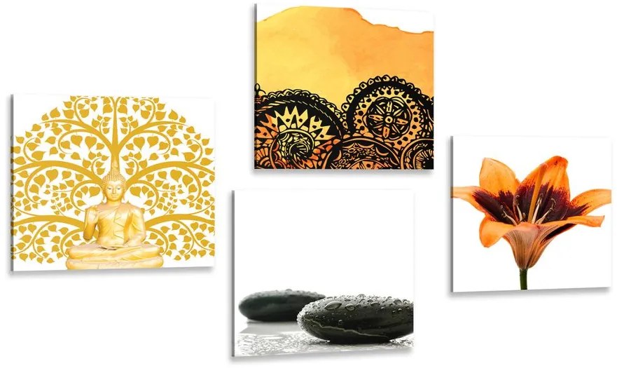 Set di quadri – Combinazione Feng Shui