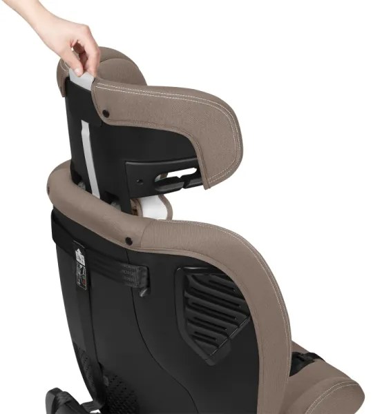 Lionelo - Seggiolino auto girevole con base BASTIAAN ONE i-Size 40-150 cm Beige sabbia