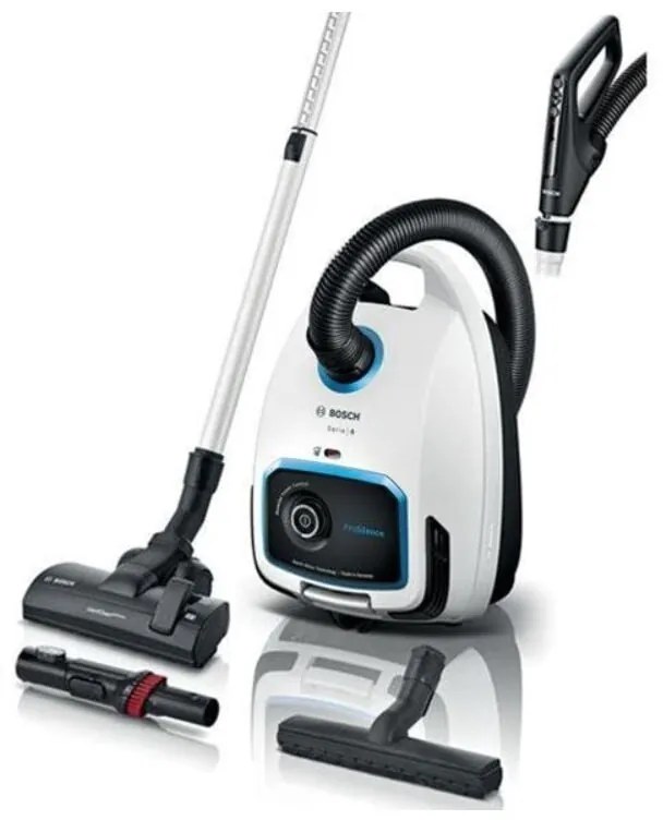 Bosch - aspirapolvere 700w 66db bianco / nero - bgb6sil1