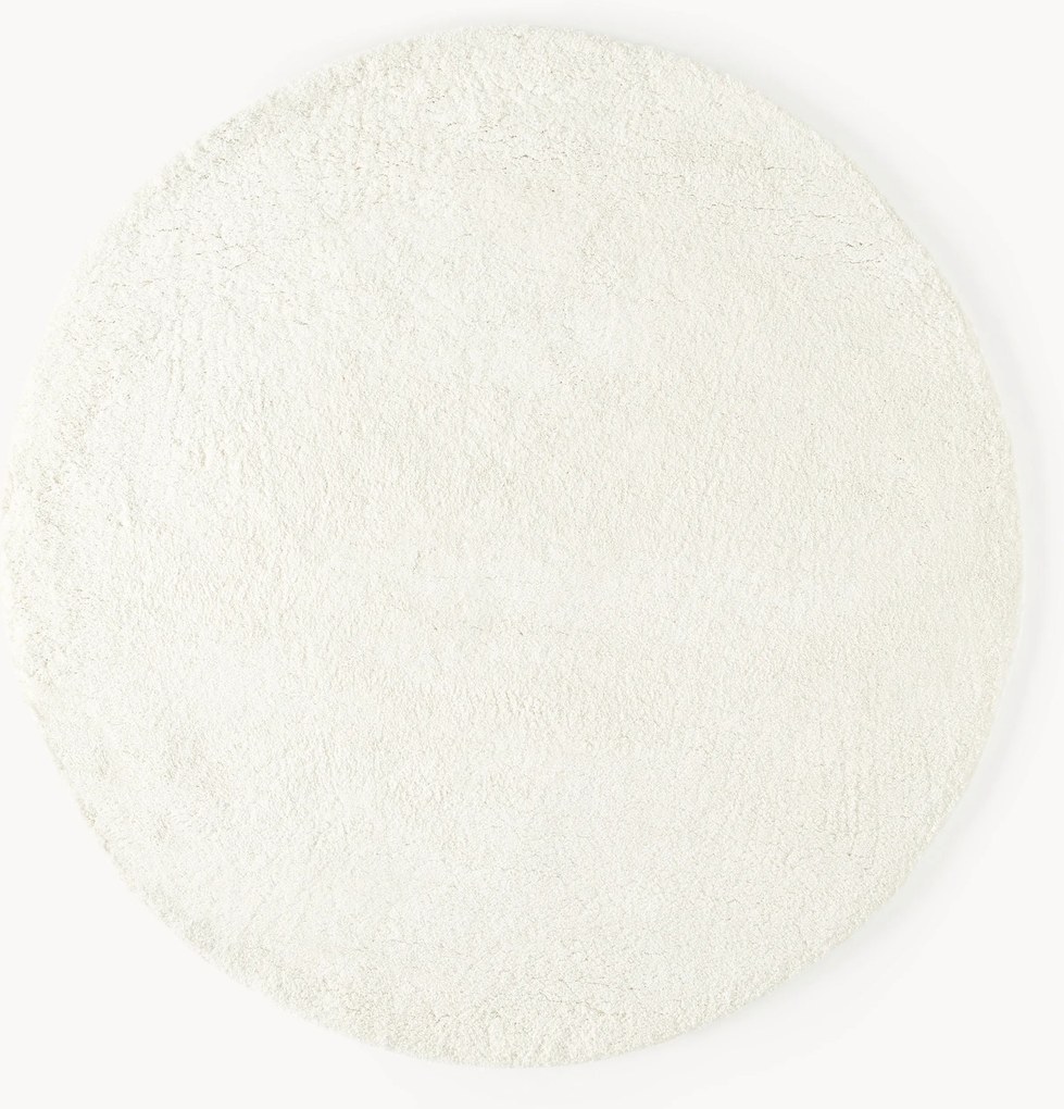 Tappeto rotondo soffice a pelo lungo Leighton