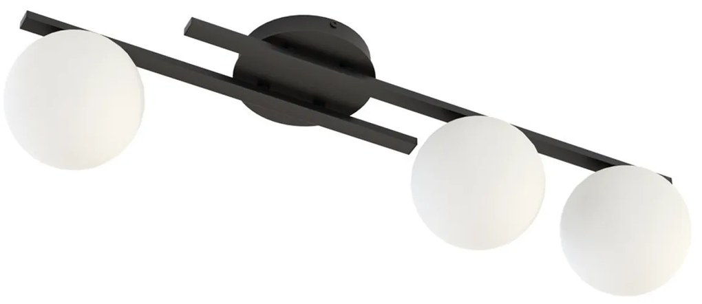 Lampada da soffitto in acciaio KAIRO 3 da interno 3xE14