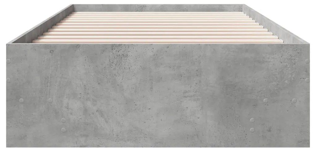 Giroletto grigio cemento 90x200 cm in legno multistrato