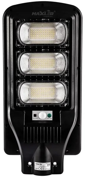 Lampada stradale solare LED con sensore LED/180W/6V 6500K IP65 + telecomando