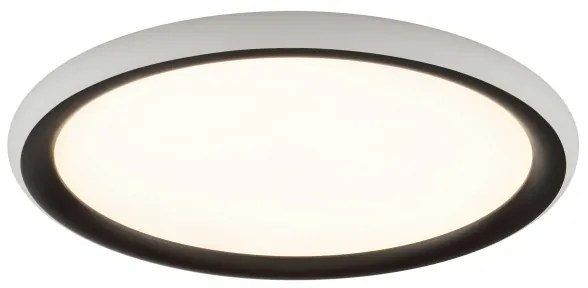 Brilliant - Plafoniera LED dimmerabile CARLOZ, 16 W, 230 V, Ø 30 cm, nero