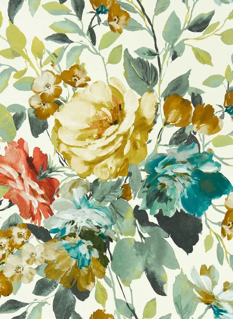Clarke & Clarke Tapete Bloom - Antique