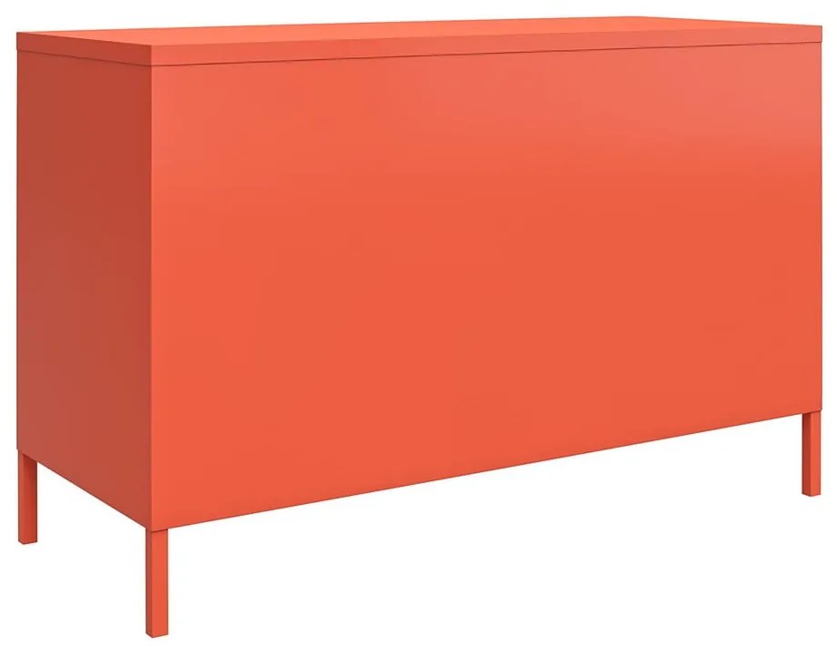 Armadietto in metallo arancione , 100 x 64 cm Cache - Novogratz