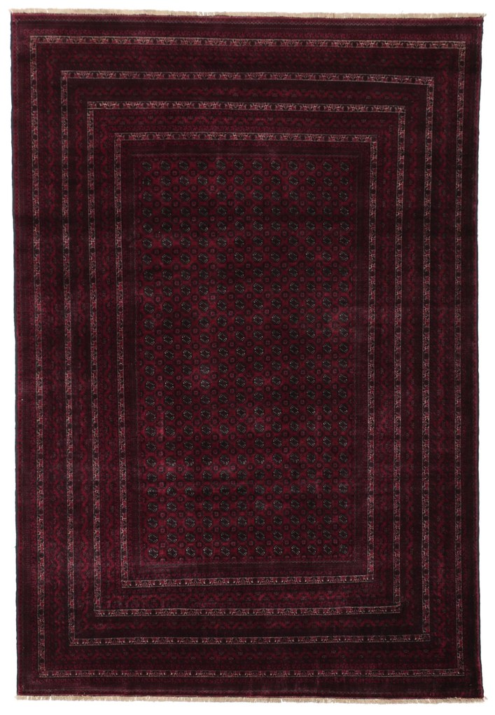 Afghan Tappeto orientale 290 x 200 Rosso (Afghanistan) Annodato A Mano