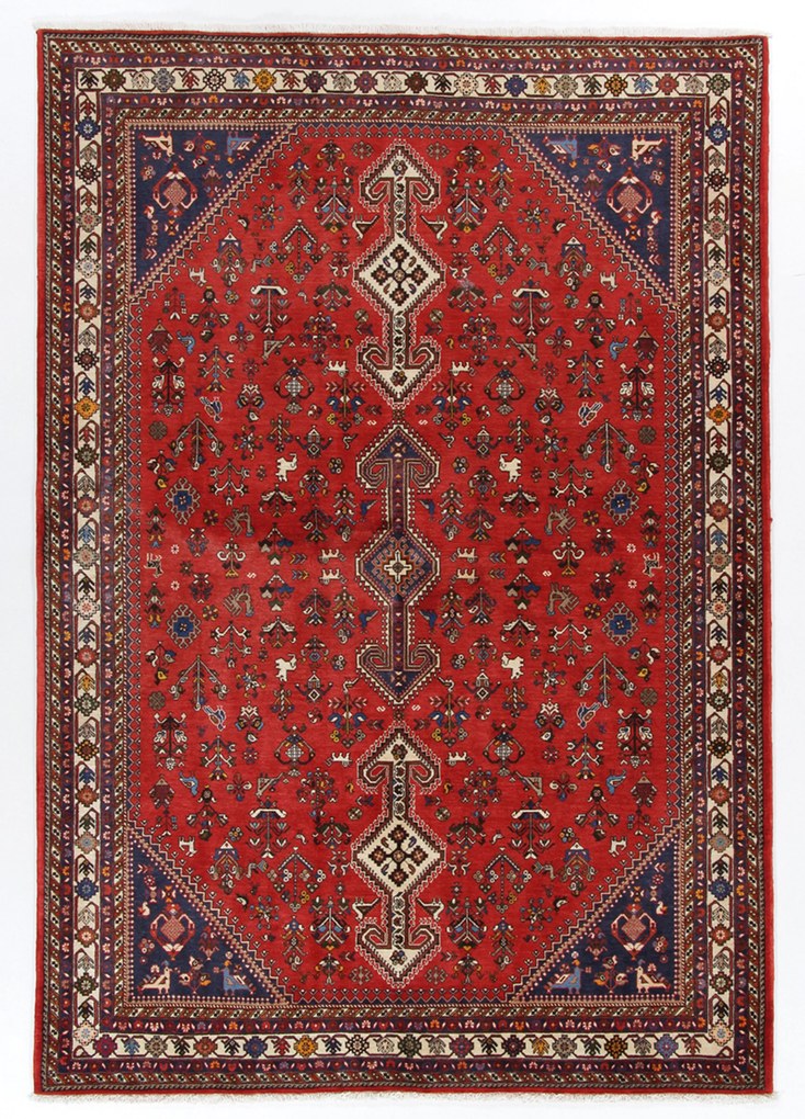 Nasrabad Tappeto 250x170 (Iran) Annodato A Mano