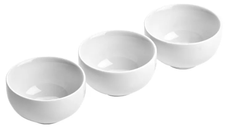 Set di 3 ciotole in porcellana bianca ø 8 cm Entree - Premier Housewares